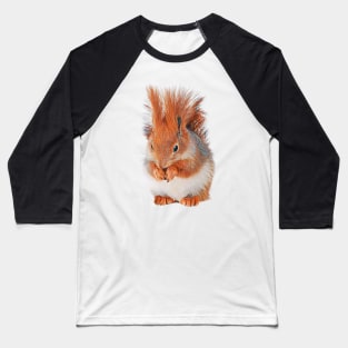 Squirrel - Woodland Themed Kids Room, Funny Gifts For Forester, Cute Animals Baseball T-Shirt